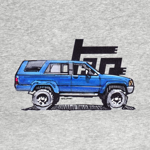 1st Gen 4Runner TRD - Royal Blue by robert1117